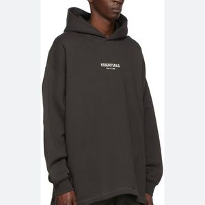 NWT Essentials FOG Relaxed Hoodie in Iron